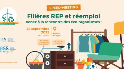 Speed-meeting « Filières REP et réemploi » – 24 septembre 2025, de 8h à 10h30 (heure Martinique)