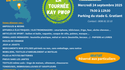 La tournée Kay Pwop fait sa rentrée : 24 septembre au Lamentin