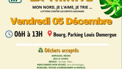 Tri Bo Kay de Trinité –  5 décembre