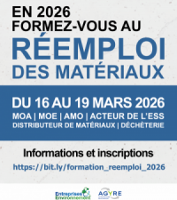 Des formations au réemploi des matériaux de construction !