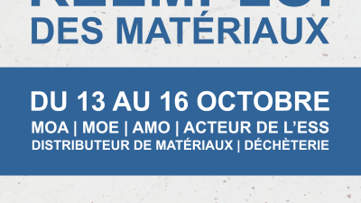 Des formations au réemploi des matériaux de construction !