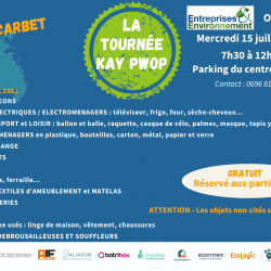 La Kay Pwop arrive au Carbet – 15 juillet