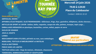 KAY PWOP LE LAMENTIN Mercredi 24 juin 2026