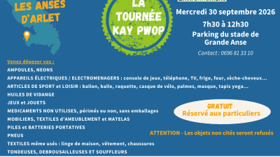 La tournée Kay Pwop fait sa rentrée aux Anses d&rsquo;Arlet