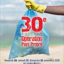 Inscris toi à la 30ème Opération Pays Propre!!